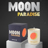 Vela Moon Paradise con aroma a parafina y soja