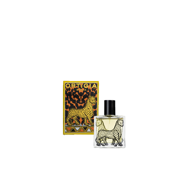 Perfume Eau de Parfum Ambra Nera Ortigia 30 ml: frasco con atomizador y caja