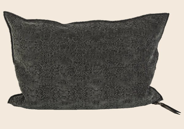 COJIN KILIM CHARBON 40X60 VICE VERSA JACQUARD