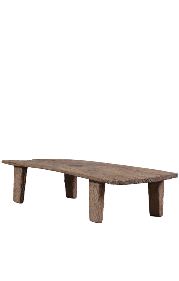 Mesa de centro rústica