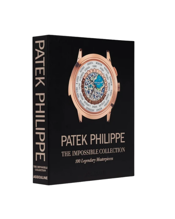 Caja de reloj Patek Philippe The impossible Collection negra con esfera y bisel tono rosé