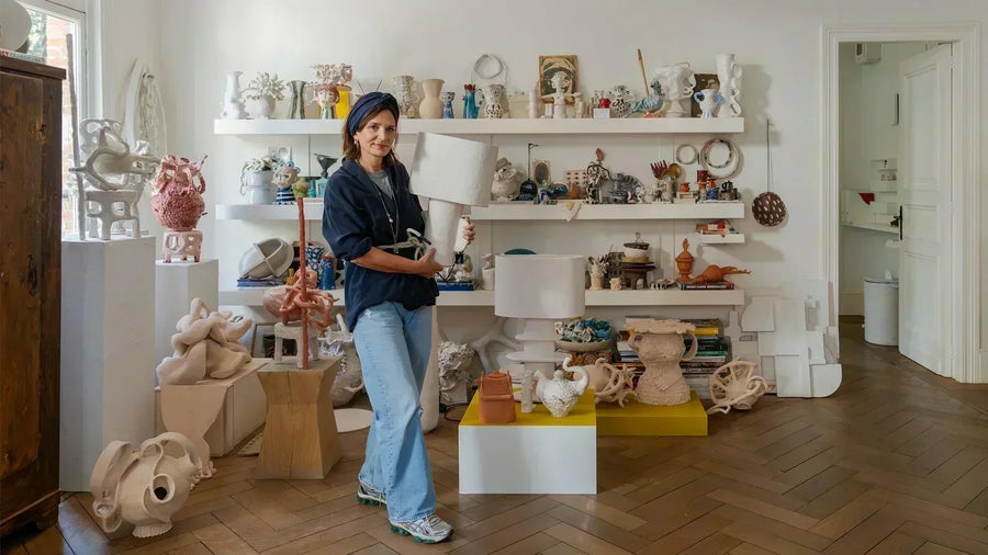 Marie Michielssen: lámparas escultóricas y diseño Serax