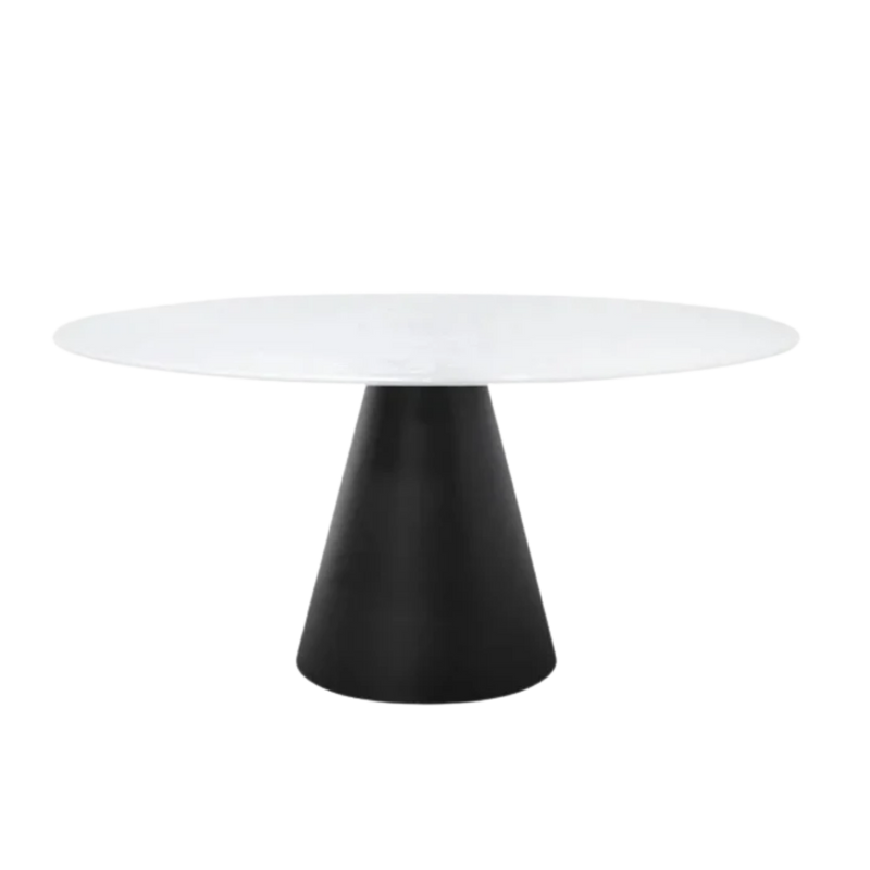 Mesa de comedor redonda Cone D150