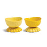 SET 2 BOWLS ALMEJA AMARILLOS