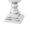 LAMPARA MESA TROPHY NIQUEL + PANTALLA