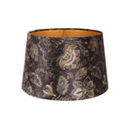 PANTALLA ESTAMPADA MARRON D30CM