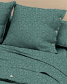 SABANA 210X275 LOLI ESMERALDA (CAMA135/140CMS) ALGODON