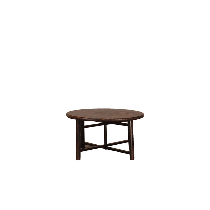 MESA REDONDA D108 H57 MARRON