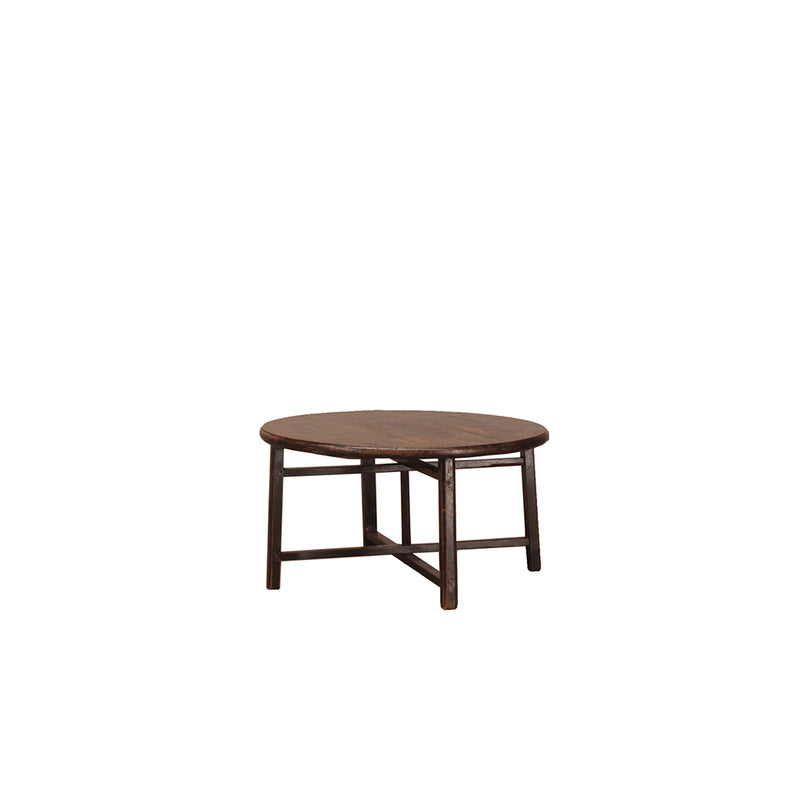 MESA REDONDA D108 H57 MARRON