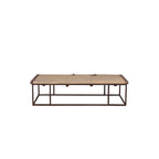 MESA 179X101X45H PUERTA CHINA/BASE HIERRO