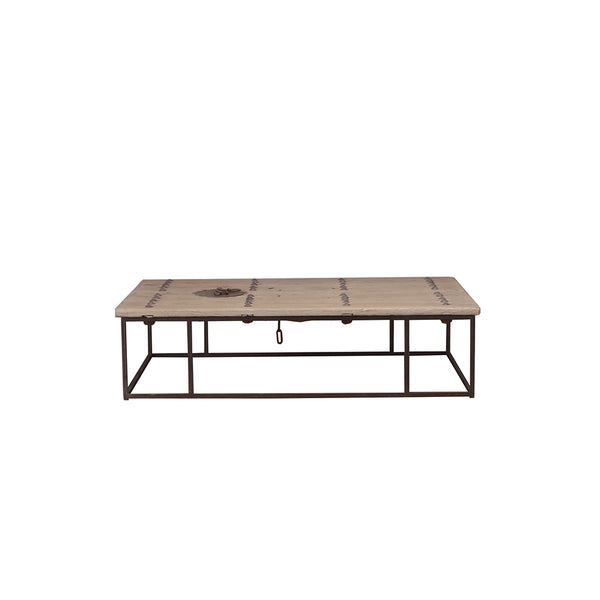 MESA 175X113X45H PUERTA CHINA/BASE HIERRO