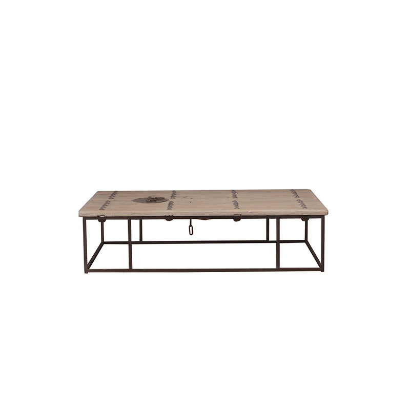 MESA 175X113X45H PUERTA CHINA/BASE HIERRO