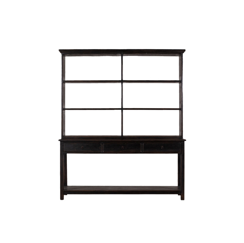 LIBRERIA NEGRA 180X46X210H