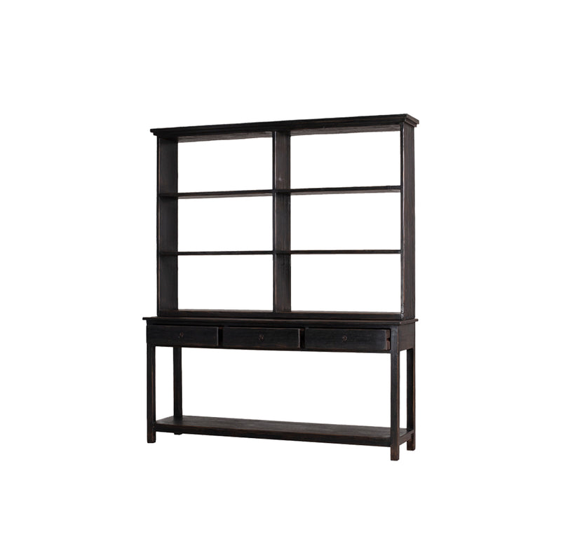 LIBRERIA NEGRA 180X46X210H