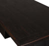 MESA COMEDOR NEGRA 180X90X75H