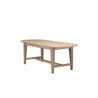 MESA COMEDOR BEIGE 226X90X76H