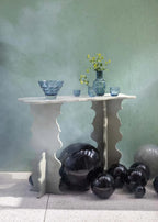BOWL M MARIKA UNDERLAY BLUE SMOKE ROYAL