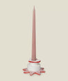 CANDELABRO STAR-HEART PINK/RED