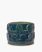 MACETA FLOWER BLUE M
