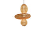 LAMPARA  RATTAN BUBBLES