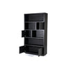 VITRINA HELSINKI 120X220CM BLACK