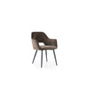 SILLA CON BRAZOS ESMEE  BROWN MELLOW