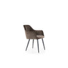 SILLA CON BRAZOS ESMEE  BROWN MELLOW