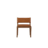 SILLA MADERA PIEL G22-2051