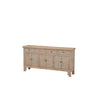 BUFET MADERA 6 PUERTAS 4 CAJONES 174X40X85
