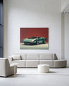 VINTAGE LAMBORGHINI 110X145CM