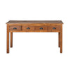 CONSOLA MADERA 4 CAJONES 163X60X79H 34