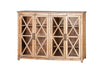 BUFET MADERA/CRISTAL 170X41X123H 39