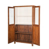 VITRINA MADERA/CRISTAL 112X37X194H 127