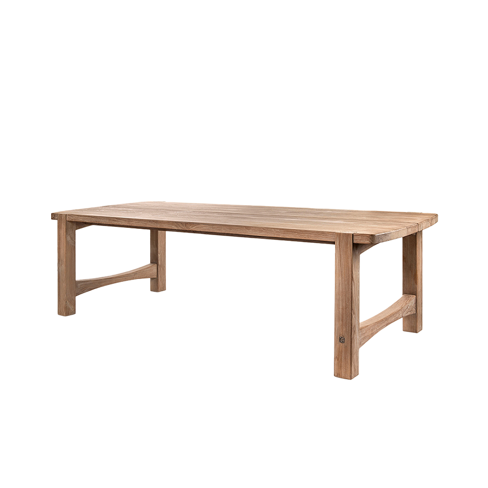 MESA JACOBA SMALL 250X112X76H TEAK NAURAL GREY