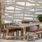 MESA JACOBA SMALL 250X112X76H TEAK NAURAL GREY