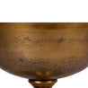 CHAMPAÑERA C/PIE ORO ANTIGUO