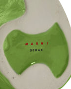Base de cerámica verde con sello MARNI SERAX