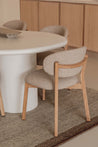 SILLA MIKKY NATUREL-TAUPE MOON