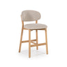 TABURETE MIKKY NATUREL-TAUPE MOON
