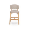 TABURETE MIKKY NATUREL-TAUPE MOON