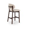 TABURETE MIKKY BROWN-TAUPE MOON