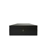BRITISH RACING 8 PIECE WATCH BOX  BLACK