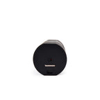 Enrollador de relojes automático WOLF negro, panel trasero con botón y puerto USB