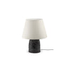 LAMPARA MESA L BLACK TRONCO