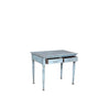 MESA CON 2 CAJONES AZUL 90X60X73 3