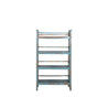 LIBRERIA PATINA AZUL 92X36X160H 18