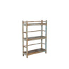 LIBRERIA PATINA TURQUESA 92X31X132H 24