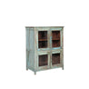 VITRINA VERDE 94X56X123H 35