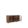 BUFET MADERA 4 PUERTAS CRISTAL 181X41X90H 153