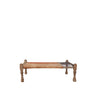 CAMA INDIA TERRACOTA/CRUDO 176X90X43H 14